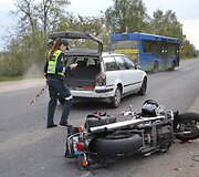 Avarijos vietoje