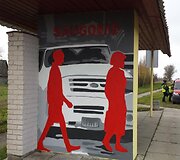 Stotelių dažymo akcija
