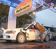 \"Rally Saaremaa 2014\" starto pakyla