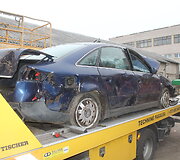 &bdquo;Audi A6&ldquo; po avarijos