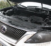 Sudegęs &bdquo;Lexus&ldquo;