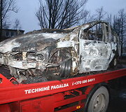 Sudegęs &bdquo;Renault&ldquo;