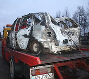 Sudegęs &bdquo;Renault&ldquo;