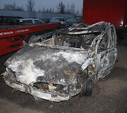 Sudegęs &bdquo;Renault&ldquo;