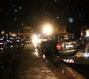 Avarija Panevėžio aplinkkelyje