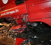 Avarija Panevėžio aplinkkelyje