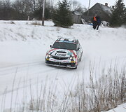 &bdquo;Rally Liepaja 2015&ldquo; de&scaron;imtas greičio ruožas