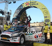 &bdquo;Rally Liepaja 2015&ldquo; fini&scaron;o podiumas