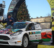 &bdquo;Rally Liepaja 2015&ldquo; fini&scaron;o podiumas