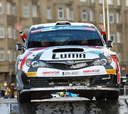&bdquo;Rally Liepaja 2015&ldquo; fini&scaron;o podiumas