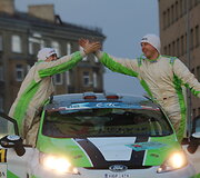 &bdquo;Rally Liepaja 2015&ldquo; fini&scaron;o podiumas
