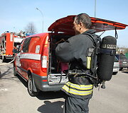 Gaisro vietoje