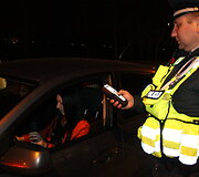 Vairuotojų blaivumo patikrinimas Panevėžyje