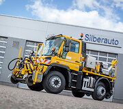 Daugiafunkcinis bėginis automobilis &bdquo;Unimog&ldquo;