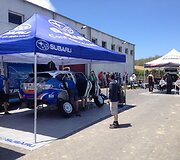 D. Butvilas testuoja automobilį prie&scaron; Europos ralio čempionato etapą Portugalijoje