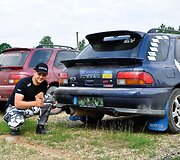 Varžybų akimirka