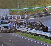 &bdquo;HOPTRANS &ndash; Club PORT by JR Motorsport&ldquo; komandos avarija