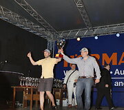 Varžybų akimirka