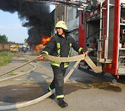 Gaisro vietoje