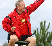 Varžybų akimirka