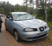 Avarijos vietoje