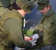 Pratybų akimirka