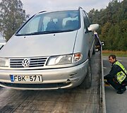 Avarijos vietoje