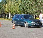 Varžybų akimirka