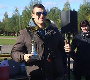 Varžybų akimirka