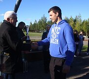 Varžybų akimirka