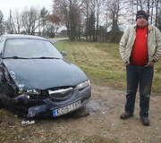 Avarijos vietoje