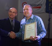 Apdovanojimų akimirka