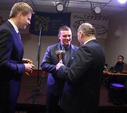 Apdovanojimų akimirka
