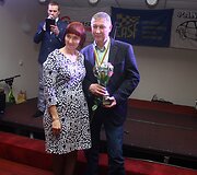 Apdovanojimų akimirka