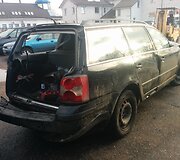 &bdquo;VW Passat&ldquo; po avarijos Karsaki&scaron;kyje