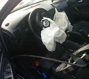 &bdquo;VW Passat&ldquo; po avarijos Karsaki&scaron;kyje