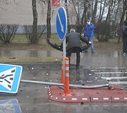 Avarijos vietoje