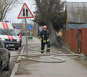 Gaisras Panevėžyje