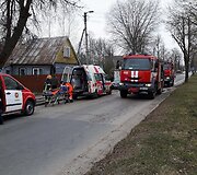 Gaisras Panevėžyje