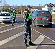 Vairuotojų blaivumo patikrinimas Panevėžyje