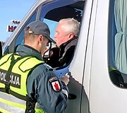 Vairuotojų blaivumo patikrinimas Panevėžyje
