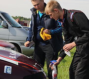 Varžybų akimirka
