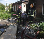 Gaisras Panevėžyje
