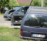 Avarijos vietoje
