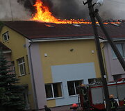 Gaisras Panevėžyje
