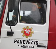 Gaisras Panevėžyje