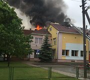 Gaisras Panevėžyje