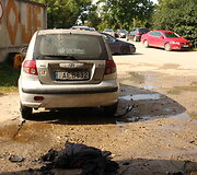 Gaisro vietoje