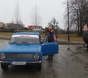 Varžybų akimirka