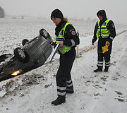 Avarija Panevėžio rajone